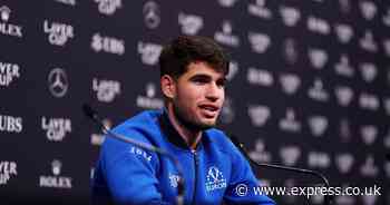 Carlos Alcaraz gives verdict on first Laver Cup outing after special Roger Federer visit