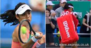 Emma Raducanu retires from Korea Open quarter-final as opponent shows true colours