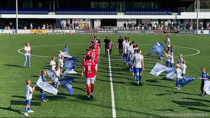 Urk - SV Urk voor het eerst onderuit in topper tegen DOVO