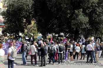 300 personnes ont manifesté contre le gouvernement Macron-Barnier, ce samedi à Nice