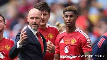 Ten Hag slams pundits over Rashford 'speculation'