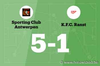 Sporting Club Antwerpen verslaat Ranst B na hattrick De Wever