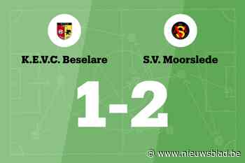 SV Moorslede houdt EVC Beselare van overwinning