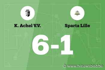 Achel VV B zet reeks overwinningen verder