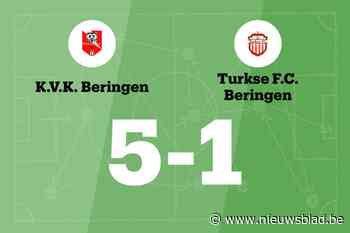 KVK Beringen wint sensationeel duel tegen Turkse FC