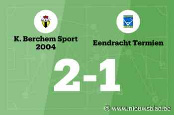 Berchem Sport houdt Eendracht Termien van overwinning