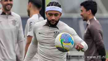 Memphis Depay debuteert als invaller voor winnend Corinthians