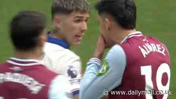 Angry West Ham star Edson Alvarez 'threatened to kill' Chelsea's Enzo Fernandez during London derby spat