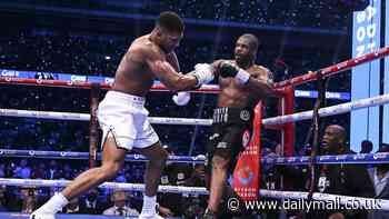 Fans hail Daniel Dubois' winning counter-punch in Anthony Joshua 'demolition job' and claim he 'took AJ's legacy' with blistering performance at Wembley