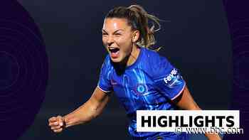 WSL highlights: Chelsea edge Villa in season opener