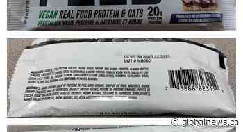 Recall expands for Nutrabolics vegan bars over undeclared milk