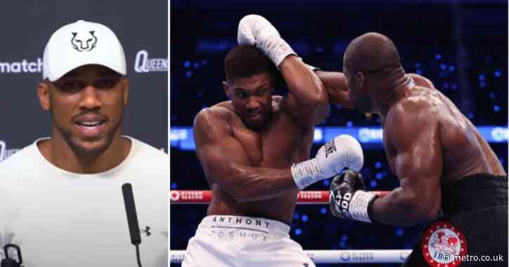 Anthony Joshua responds to calls for him to retire after Daniel Dubois loss