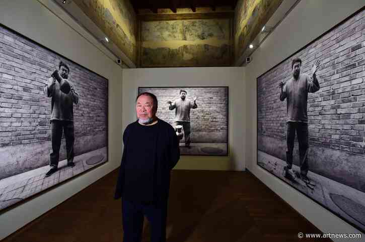 Ai Weiwei Sculpture Purposefully Broken During Exhibition Opening in Italy