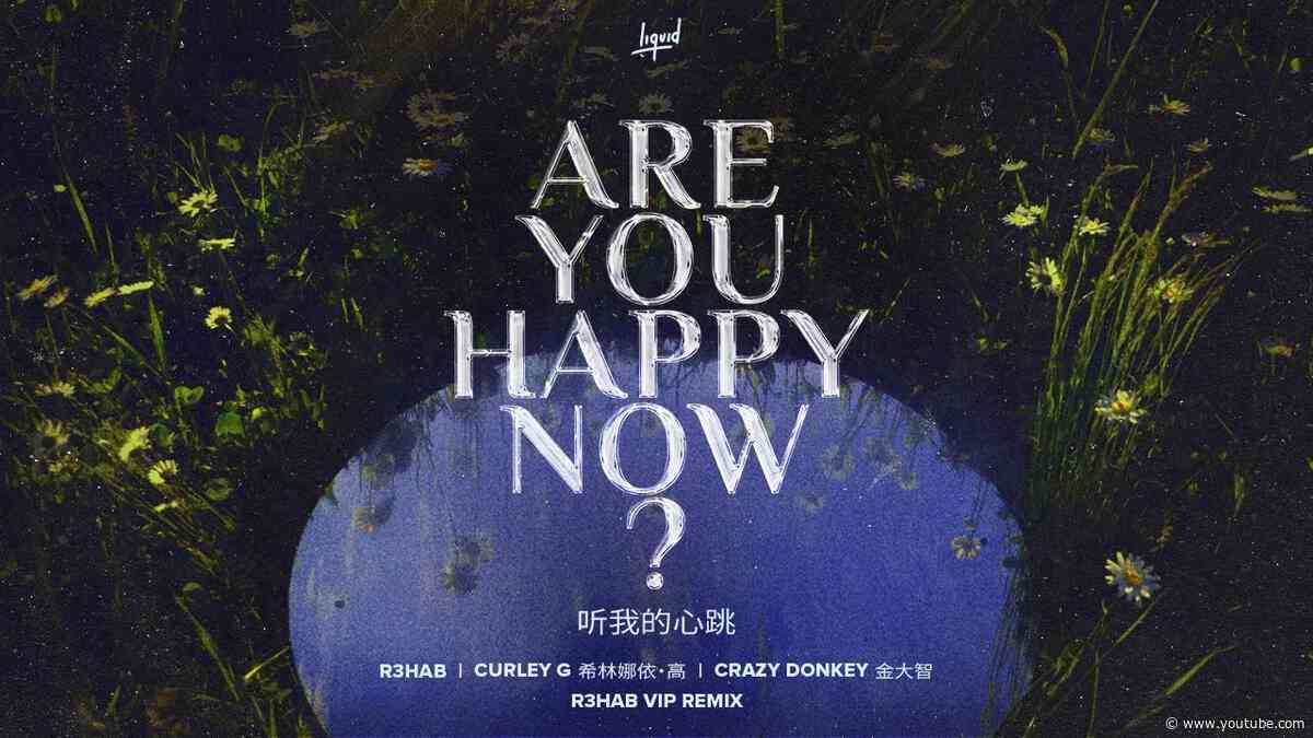 R3HAB, Curley G, Crazy Donkey - Are You Happy Now (R3HAB VIP Remix) (Official Visualizer)