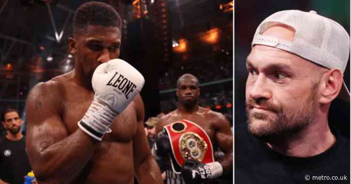 Tyson Fury sends message to Anthony Joshua after Daniel Dubois loss