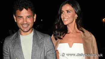 Ryan Thomas and his glamorous fiancé Lucy Mecklenburgh take time off parenting duties to enjoy a romantic date