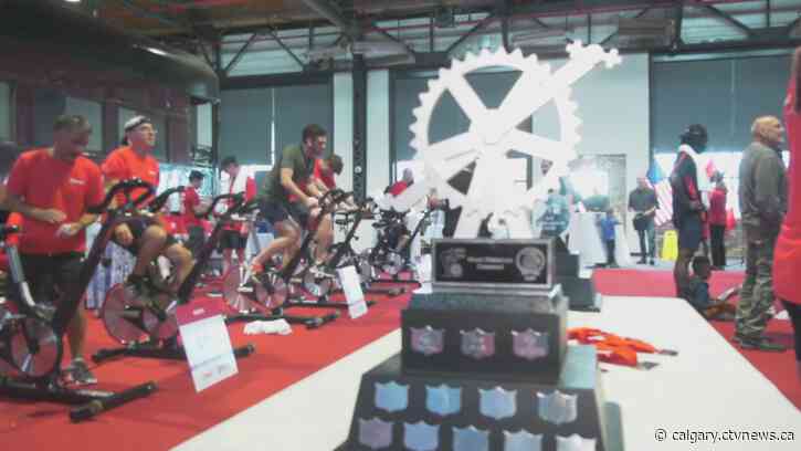 CPKC hosts spin-a-thon event to raise money for the  Homes for Heroes Foundation