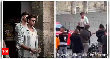 Hrithik films action scenes for 'WAR 2'- WATCH