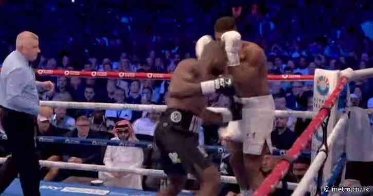 Eddie Hearn criticises Anthony Joshua for reaction to Daniel Dubois’ illegal punch