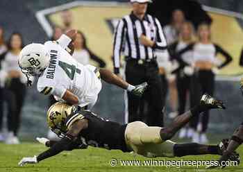 Sanders connects with Wester on Hail Mary in regulation, Colorado beats Baylor 38-31 in overtime