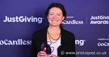 Bristol woman walks 5,000 miles for charity, wins big at JustGiving Awards