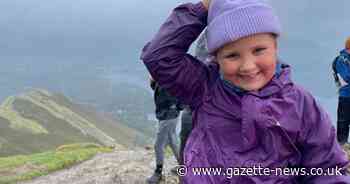 Colchester girl, 6, honours aunty who died of cancer in charity Lake District hike