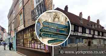 Historic buildings and boutique shops - York's prettiest streets chosen by locals