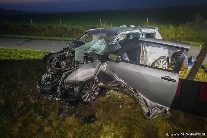 Automobilist (25) overleden bij ongeval: botste tegen meerdere bomen