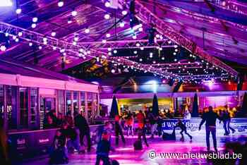 Kom in het Winterdorp mee curlen en discoschaatsen op een echte ijspiste