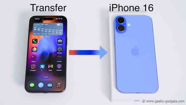 Seamless Switch: Transferring Everything From Your Old iPhone to Your New iPhone 16 or 16 Pro