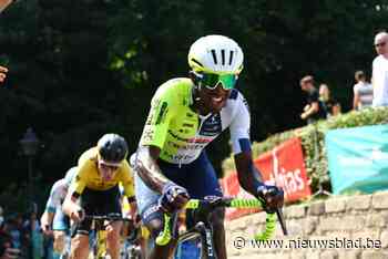 Biniam Girmay rijdt Omloop van het Houtland