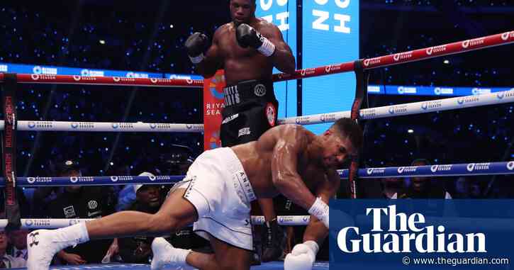 Daniel Dubois’ pitiless victory should be Anthony Joshua’s final defeat | Donald McRae