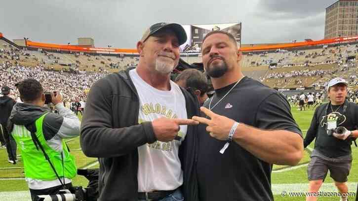 Bron Breakker And Goldberg Attend Baylor vs. Colorado