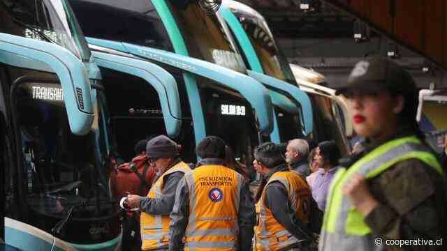 Cierre del 18: Autoridades fiscalizan Terminal de Buses Sur de Santiago