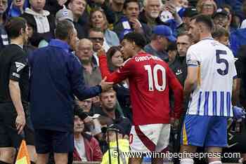 Both coaches are sent off in angry end to Brighton’s 2-2 draw with Nottingham Forest