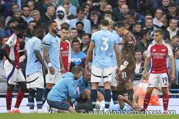 Man City’s Rodri is injured and substituted during Premier League clash with Arsenal