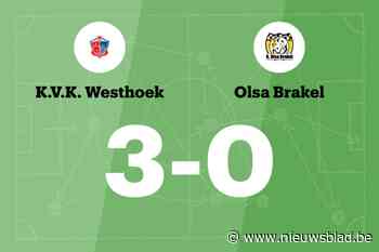 KVK Westhoek wint thuis van Olsa Brakel, mede dankzij twee treffers Bonsu