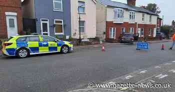 Police arrest man on suspicion of dangerous driving after crash in Winnock Road