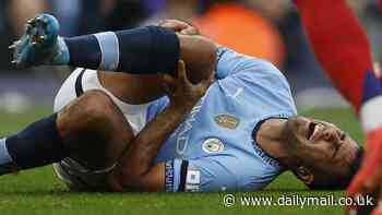 Manchester City superstar Rodri forced off with serious-looking knee injury in first half of bumper clash against Arsenal