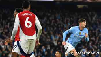 John Stones amargó a Arsenal con el agónico gol del empate para Manchester City