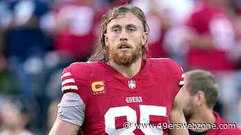 49ers announce roster moves, declare George Kittle 'out' ahead of Week 3 matchup with Rams