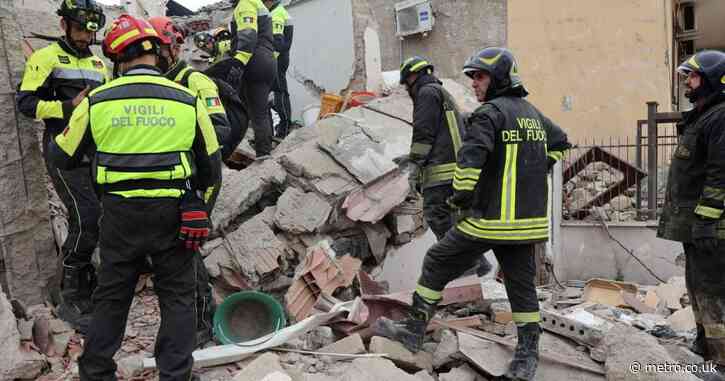 Mum and children, 4 and 6, killed after ‘gas explosion’ destroys apartment block