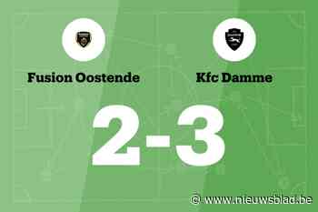 FC Damme wint wedstrijd tegen Fusion Oostende