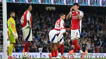 Roy Keane says Arsenal need to 'show a little bit more' in big games after being underwhelmed by their performance during draw at Man City