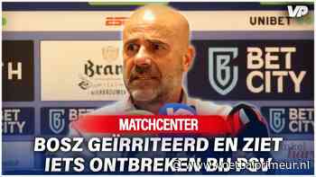 Bosz gefrustreerd over instelling bij PSV: 'Laks, niet goed genoeg'