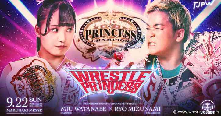 TJPW Wrestle Princess V Results (9/22): Miu Watanabe, Ryo Mizunami, And More