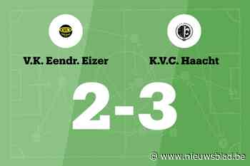 KVC Haacht B houdt Eendracht Eizer van overwinning