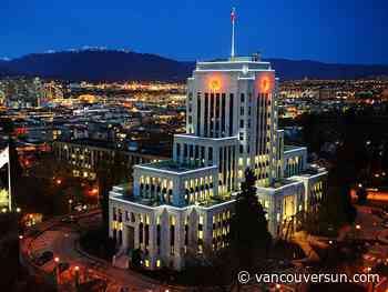 Vancouver may stop lighting up city hall for other countries