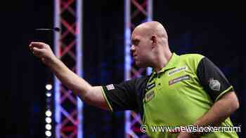 Darter Van Gerwen houdt landgenoot Van Veen van eerste titel