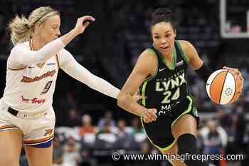 Napheesa Collier scores 38 as Lynx fend off Mercury 102-95 in playoff opener